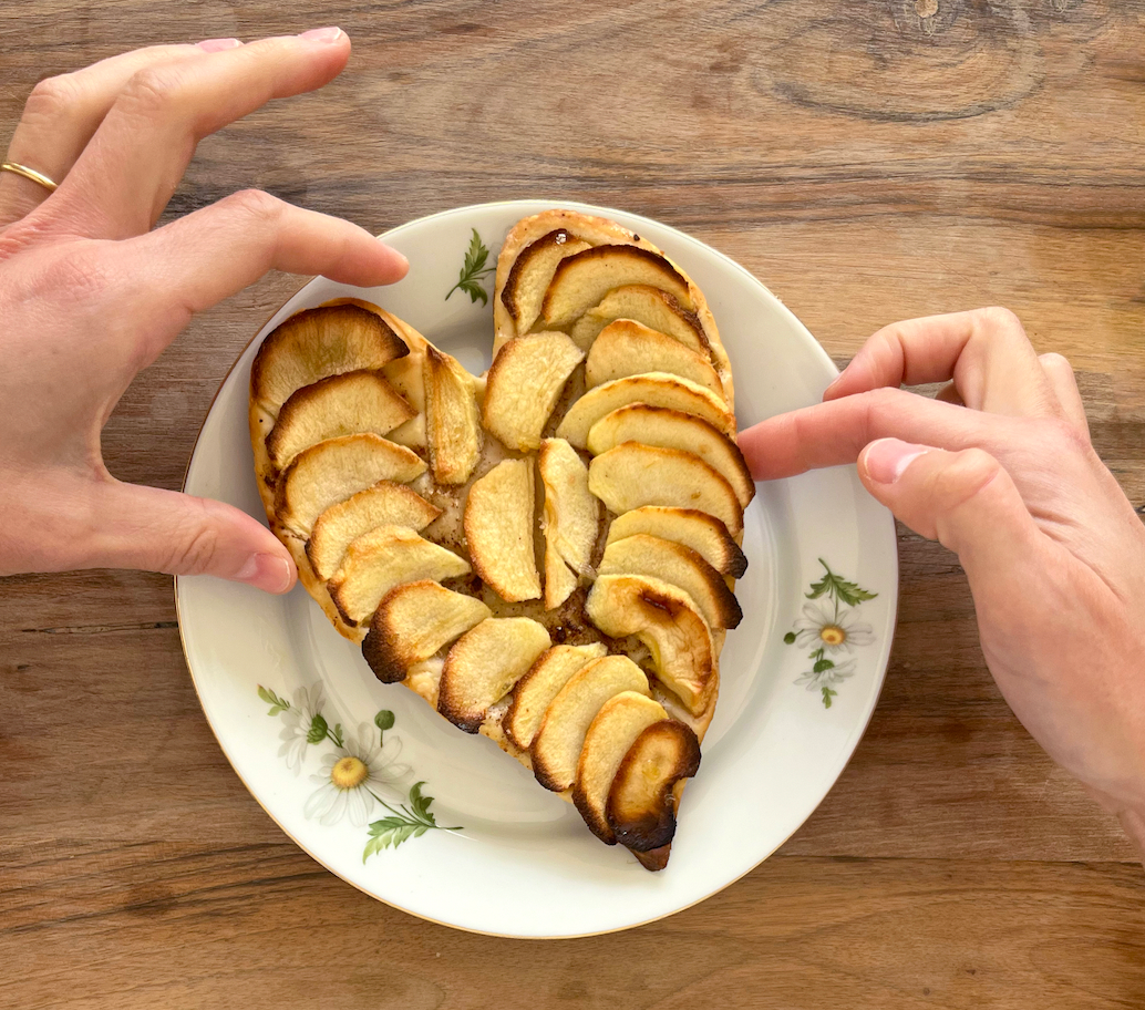 Tarte fine aux pommes