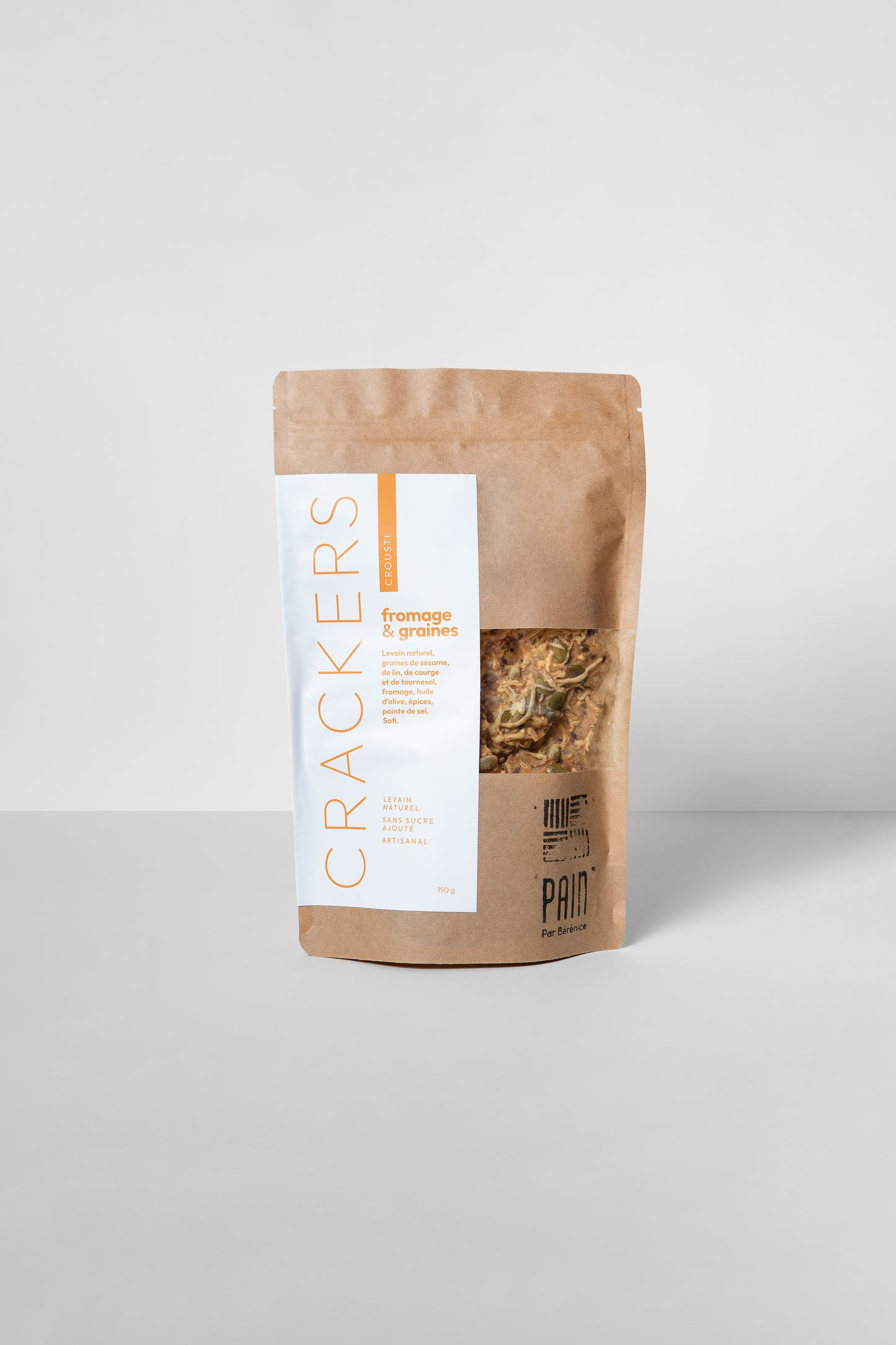 Crackers fromage & graines