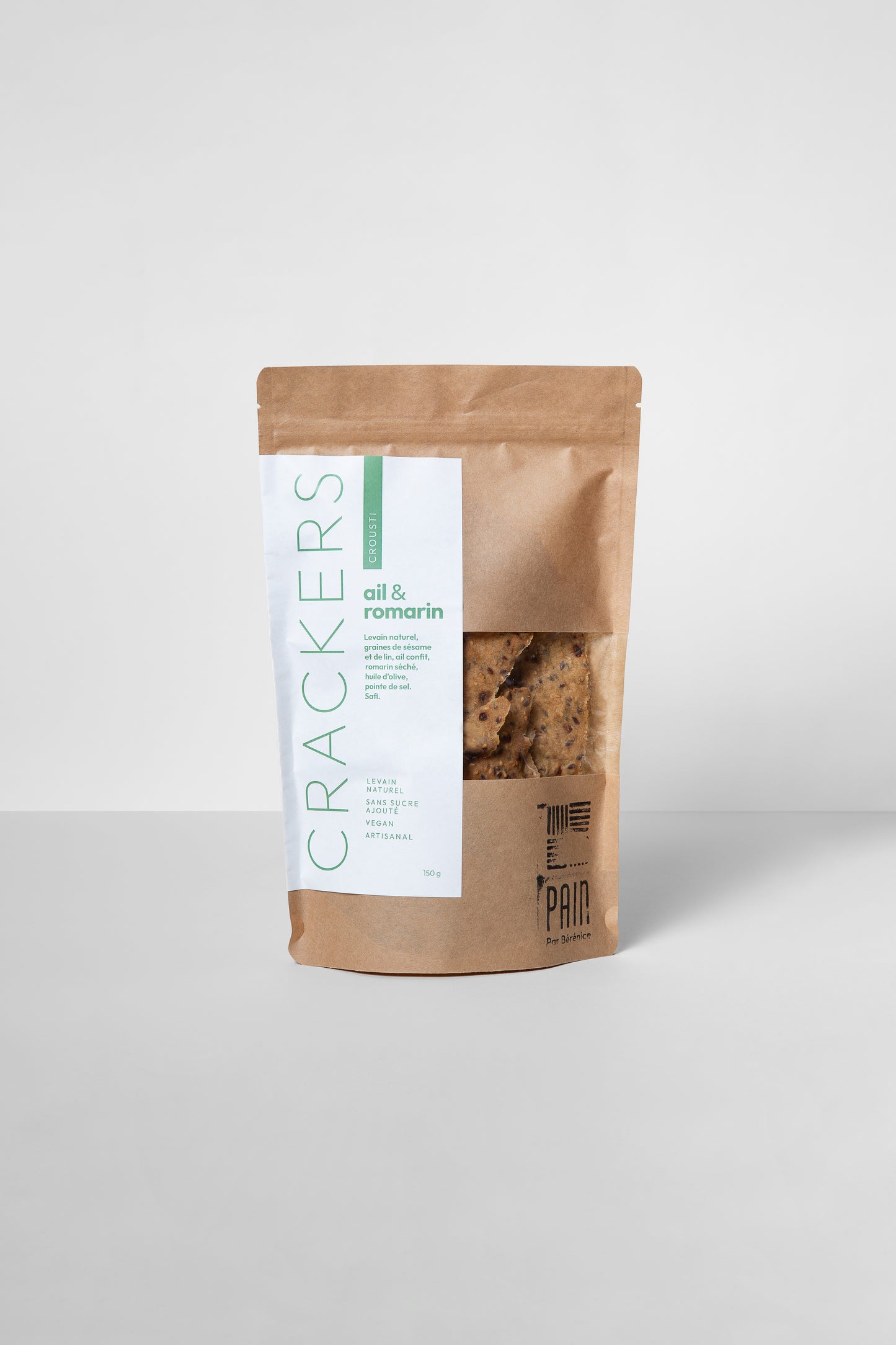 Crackers ail romarin (65g)