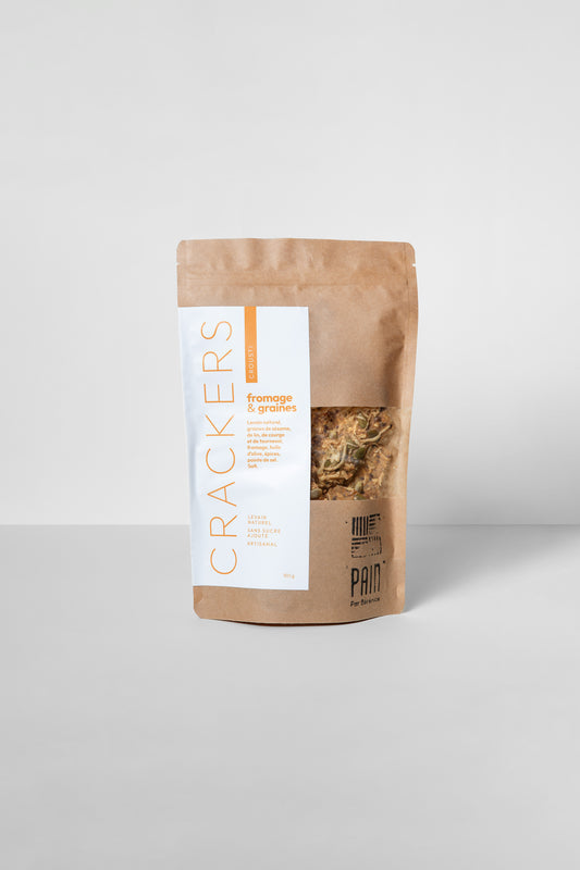 Crackers fromage & graines (65g)