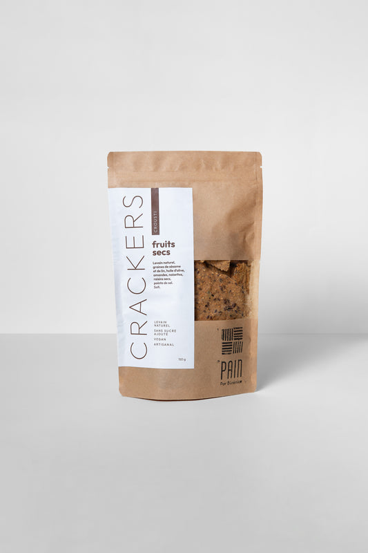 Crackers fruits secs (65g)