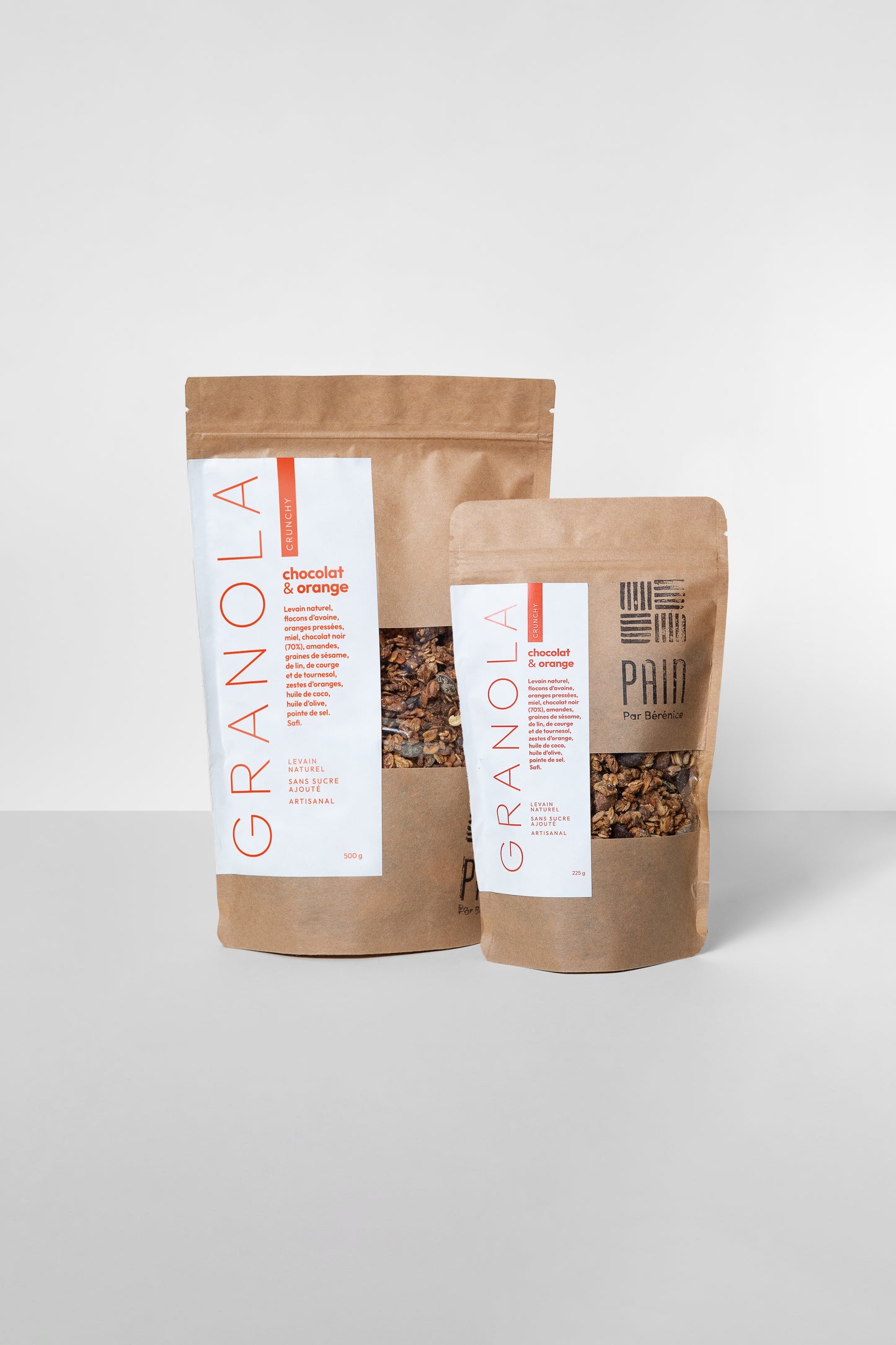 Granola chocolat orange