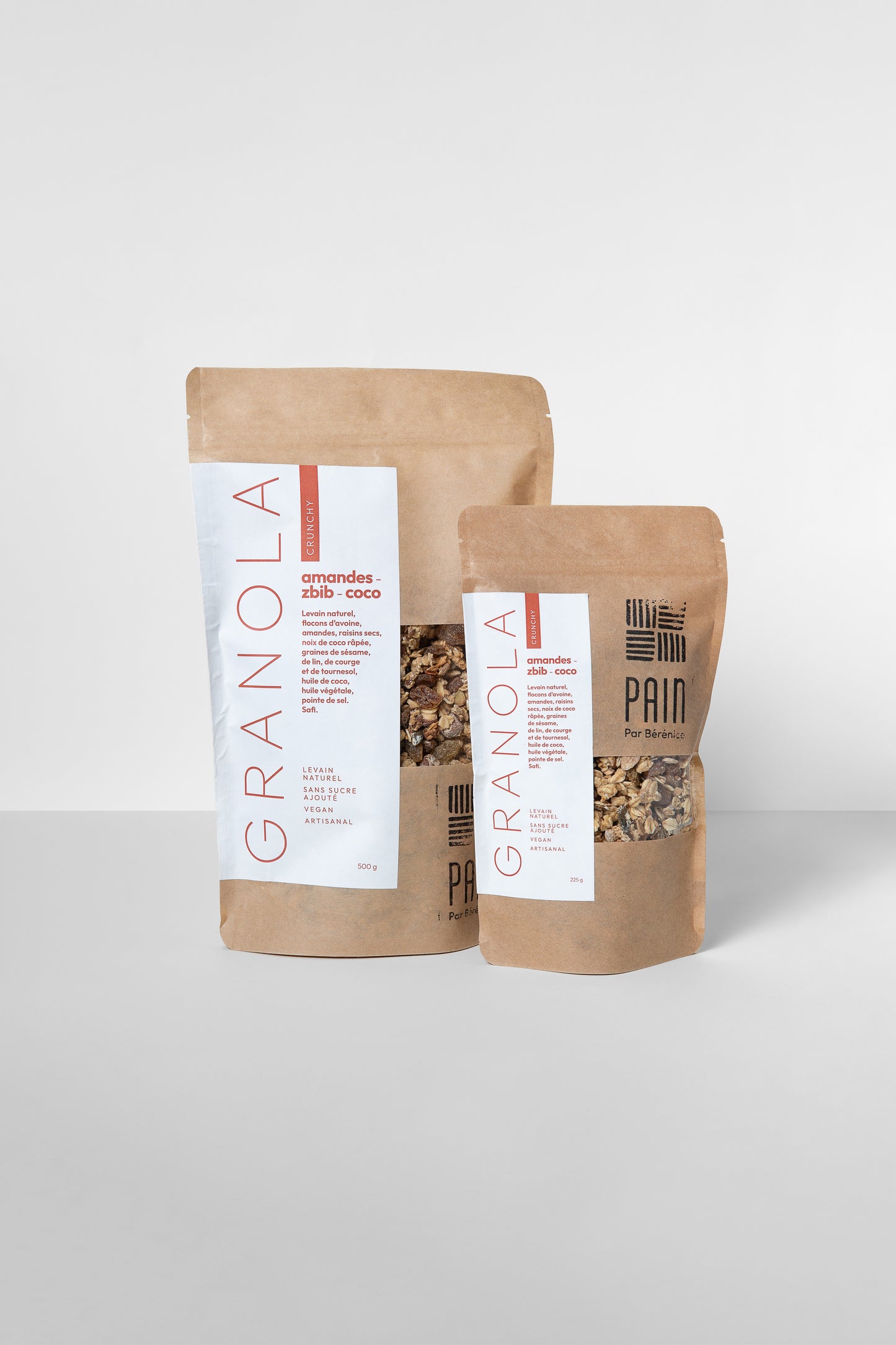 Granola amandes, zbib & coco