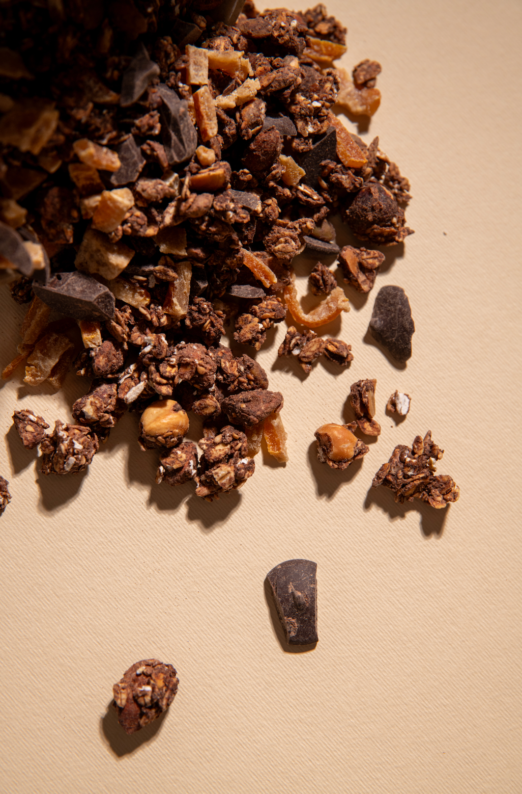 Granola chocolat orange